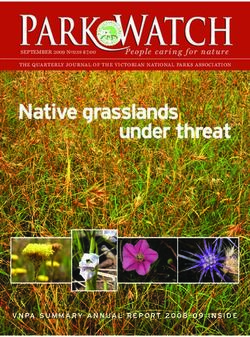 Native grasslands - Victorian National Parks Association