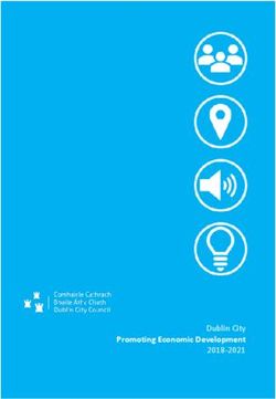 Dublin City Promoting Economic Development 2018-2021 - Dublin City Council