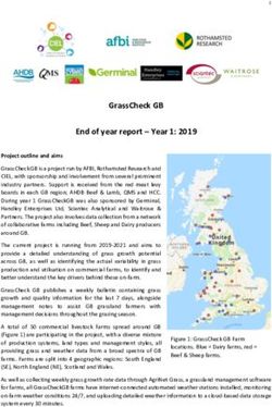 GrassCheck GB End of year report - Year 1: 2019