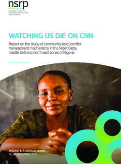 WATCHING US DIE ON CNN - Report on the study of community-level conflict management mechanisms in the Niger Delta, middle belt and north east ...