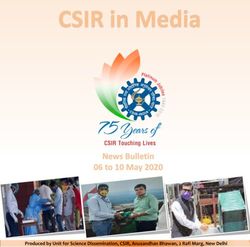 Produced by Unit for Science Dissemination, CSIR, Anusandhan Bhawan, 2 Rafi Marg, New Delhi