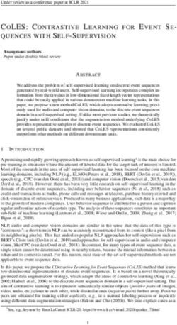 COLES: CONTRASTIVE LEARNING FOR EVENT SE- QUENCES WITH SELF-SUPERVISION