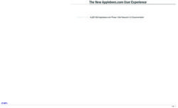 The New Applebees.com User Experience - DESCRIPTION ALBE1004 Applebees.com Phase I Site Relaunch UX Documentation