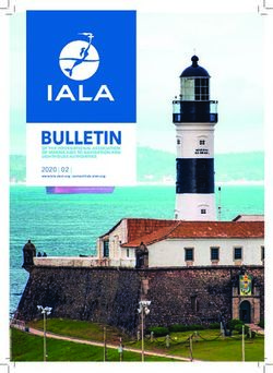 BULLETIN OF THE INTERNATIONAL ASSOCIATION OF MARINE AIDS TO NAVIGATION AND LIGHTHOUSE AUTHORITIES - IALA