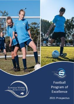 Football Program of Excellence - Program - Kawana ...