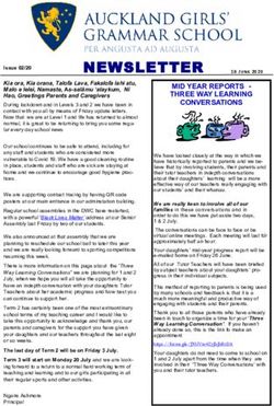 NEWS L ETTER - Auckland Girls Grammar School