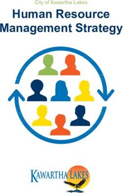 Human Resource Management Strategy - City of Kawartha Lakes - Page 1 Human Resource Management Strategy