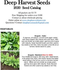 Deep Harvest Seeds 2020 Seed Catalog - Deep Harvest Farm