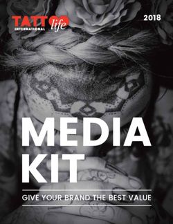 GIVE YOUR BRAND THE BEST VALUE 2018 - Tattoo Life