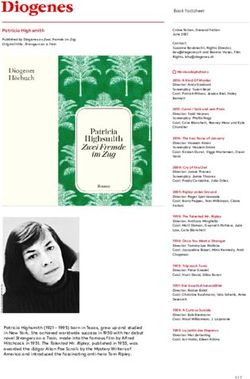 Book factsheet - Diogenes Verlag