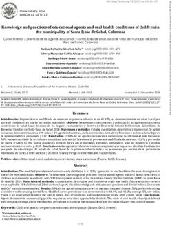 Knowledge and practices of educational agents and oral health conditions of children in the municipality of Santa Rosa de Cabal, Colombia