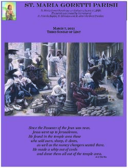 Since the Passover of the Jews was near, Parishes Online