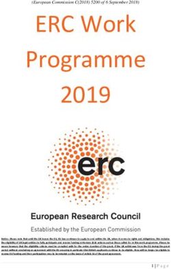 ERC Work Programme 2019 - Uni Trier
