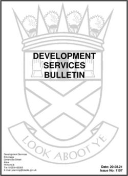 DEVELOPMENT SERVICES BULLETIN - Date: 20.08.21 Issue No: 1107 - Clackmannanshire Council