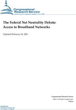 The Federal Net Neutrality Debate: Access to Broadband Networks - Updated February 24, 2021