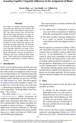 Assessing Cognitive Linguistic Influences in the Assignment of Blame