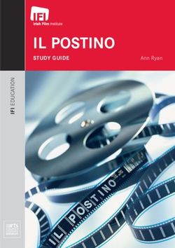 IL POSTINO STUDY GUIDE - Ann Ryan - Irish Film Institute