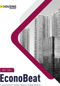EconoBeat A comprehensive monthly dialogue on leading indicators - July 2021 Housing.com