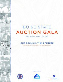 AUCTION GALA BOISE STATE - OUR FOCUS IS THEIR FUTURE
