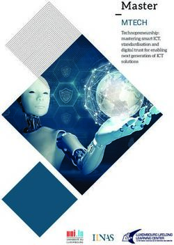 Master MTECH Technopreneurship: mastering smart ICT, standardisation and digital trust for enabling next generation of ICT solutions ...