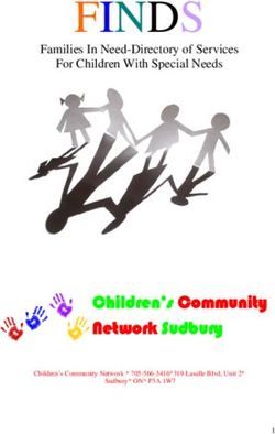FINDS - Children's Community Network Sudbury