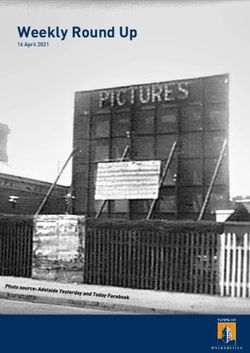 Weekly Round Up 16 April 2021 - Walkerville Council