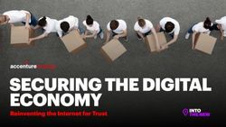 Reinventing the Internet for Trust - Accenture