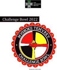 Elementary Study Guide - Muscogee (Creek) Nation