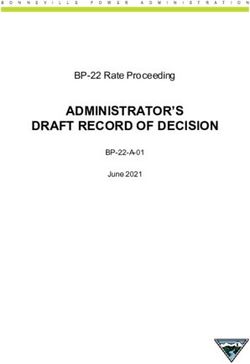 ADMINISTRATOR'S DRAFT RECORD OF DECISION - BP-22 Rate Proceeding BP-22-A-01 June 2021 - Bonneville Power ...