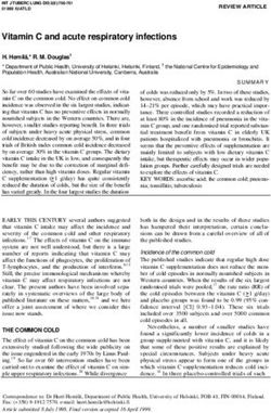 Vitamin C and acute respiratory infections