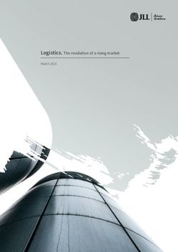 Logistics. The revolution of a rising market - March 2018 - Barcelona ...