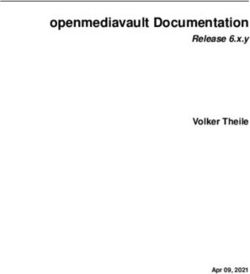 Openmediavault Documentation - Release 6.x.y Volker Theile - Read the Docs