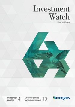 Allocation 4 Key sector outlooks and stock preferences 10