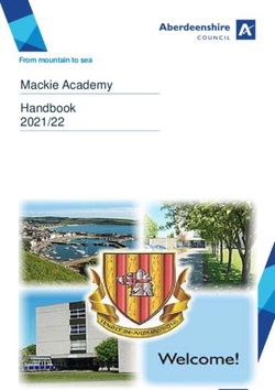 Mackie Academy Handbook 2021/22 - From mountain to sea