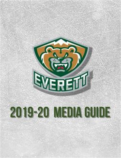 2019-20 MEDIA GUIDE - WHL
