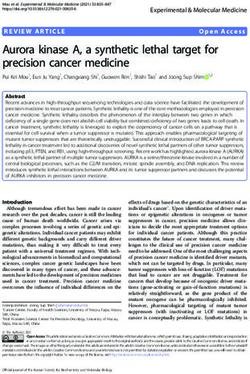 Aurora kinase A, a synthetic lethal target for precision cancer medicine