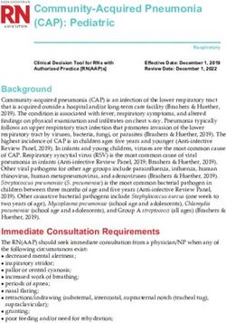 Community-Acquired Pneumonia (CAP): Pediatric - Saskatchewan ...