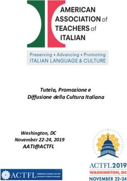 AATI@ACTFL Washington, DC November 22-24, 2019 - Tutela, Promozione e Diffusione della Cultura Italiana - American Association of Teachers of Italian