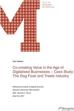 Co-creating Value in the Age of Digitalised Businesses - Case Study: The Dog Food and Treats Industry - Nea Naakka - Theseus