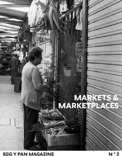 Markets & marketplaces - EGGYPANMAGAZINE N 3 - Squarespace