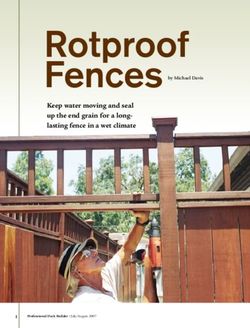 Rotproof Fences Keep water moving and seal up the end grain for a long-lasting fence in a wet climate - Culpeper Wood Preservers