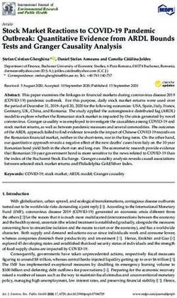 Stock Market Reactions to COVID-19 Pandemic Outbreak: Quantitative Evidence from ARDL Bounds Tests and Granger Causality Analysis
