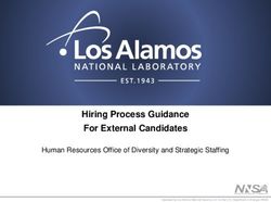 Hiring Process Guidance For External Candidates - Human Resources Office of Diversity and Strategic Staffing - Los ...