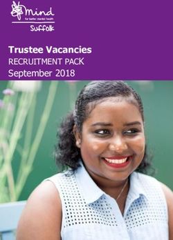 Trustee Vacancies RECRUITMENT PACK - Suffolk Mind
