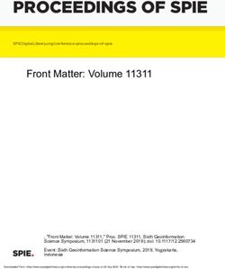 PROCEEDINGS OF SPIE Front Matter: Volume 11311