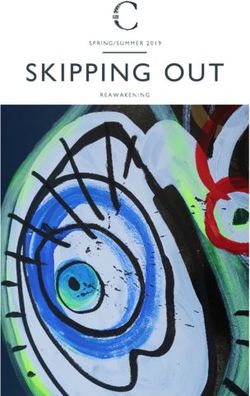 SKIPPING OUT - Channing School
