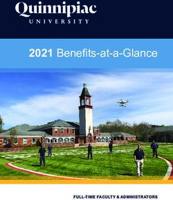 2021 Benefits-at-a-Glance - FULL-TIME FACULTY & ADMINISTRATORS - Quinnipiac University