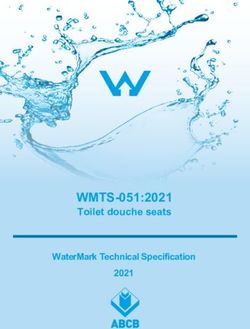 WMTS-051:2021 Toilet douche seats - WaterMark Technical Specification 2021 - Australian Building Codes Board