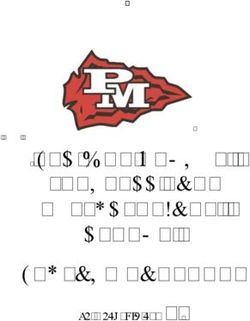 PAL-MAC YOUTH LEAGUE PARENT HANDBOOK - FOOTBALL AND CHEERLEADING palmacyouth.com