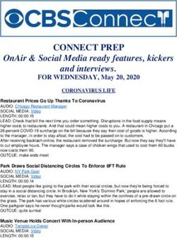 CONNECT PREP ONAIR & SOCIAL MEDIA READY FEATURES, KICKERS AND INTERVIEWS - CBS AUDIO